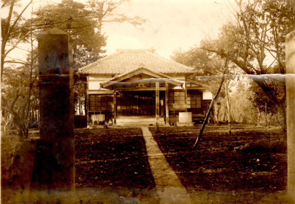 昭和１０年代の日蓮宗松戸本覚寺本堂