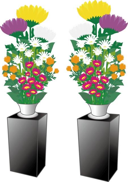 供花
